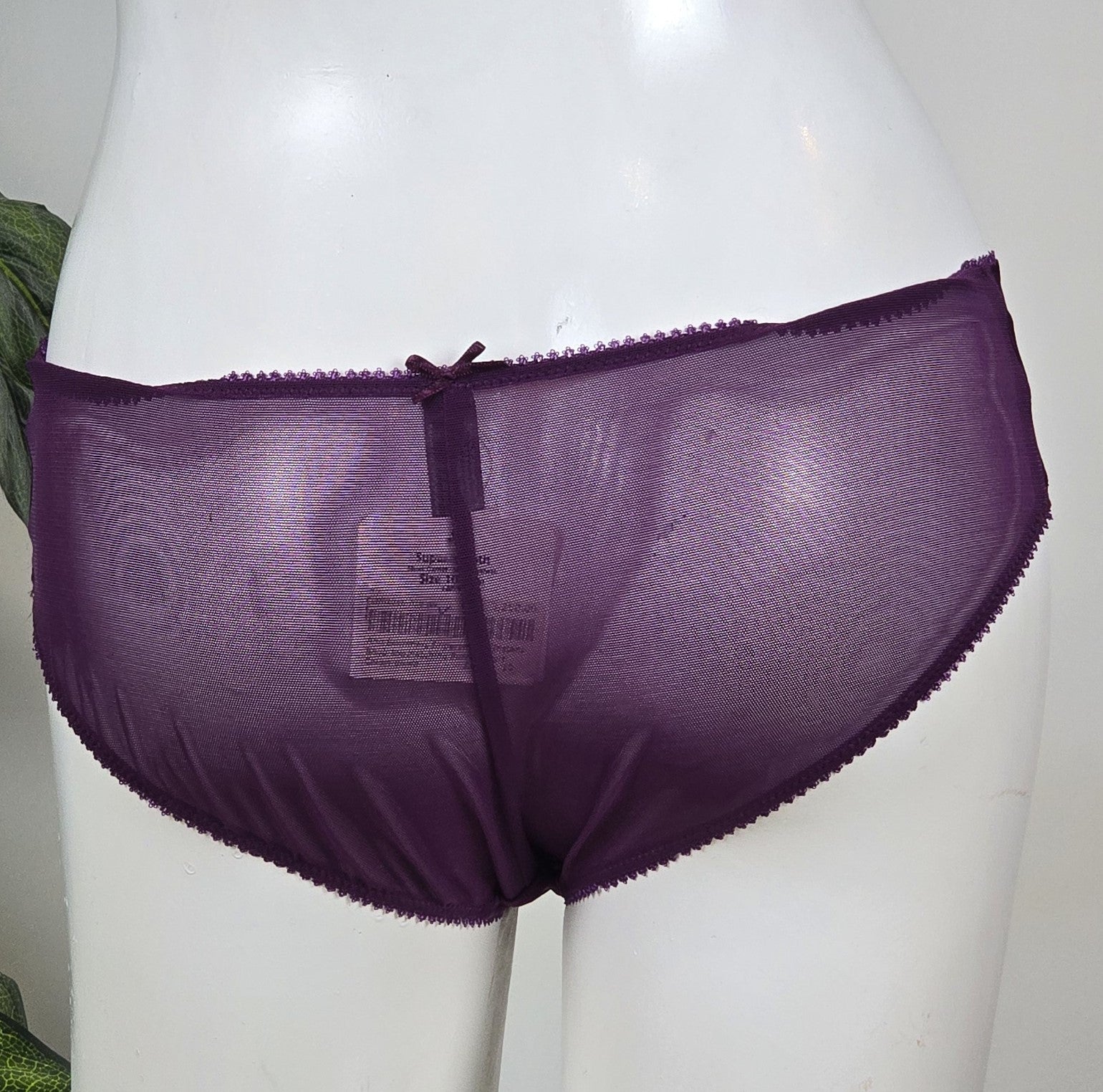 Ann Summers Supersmooth Instant Boob Job Matching Purple Short