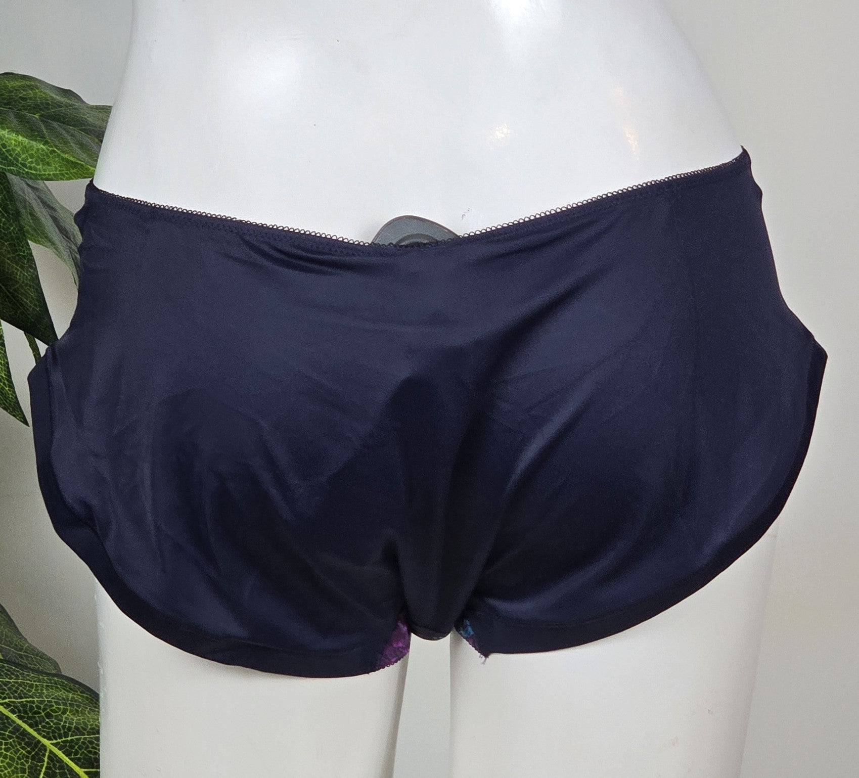 M&S Per Una High Leg Knickers with Silk