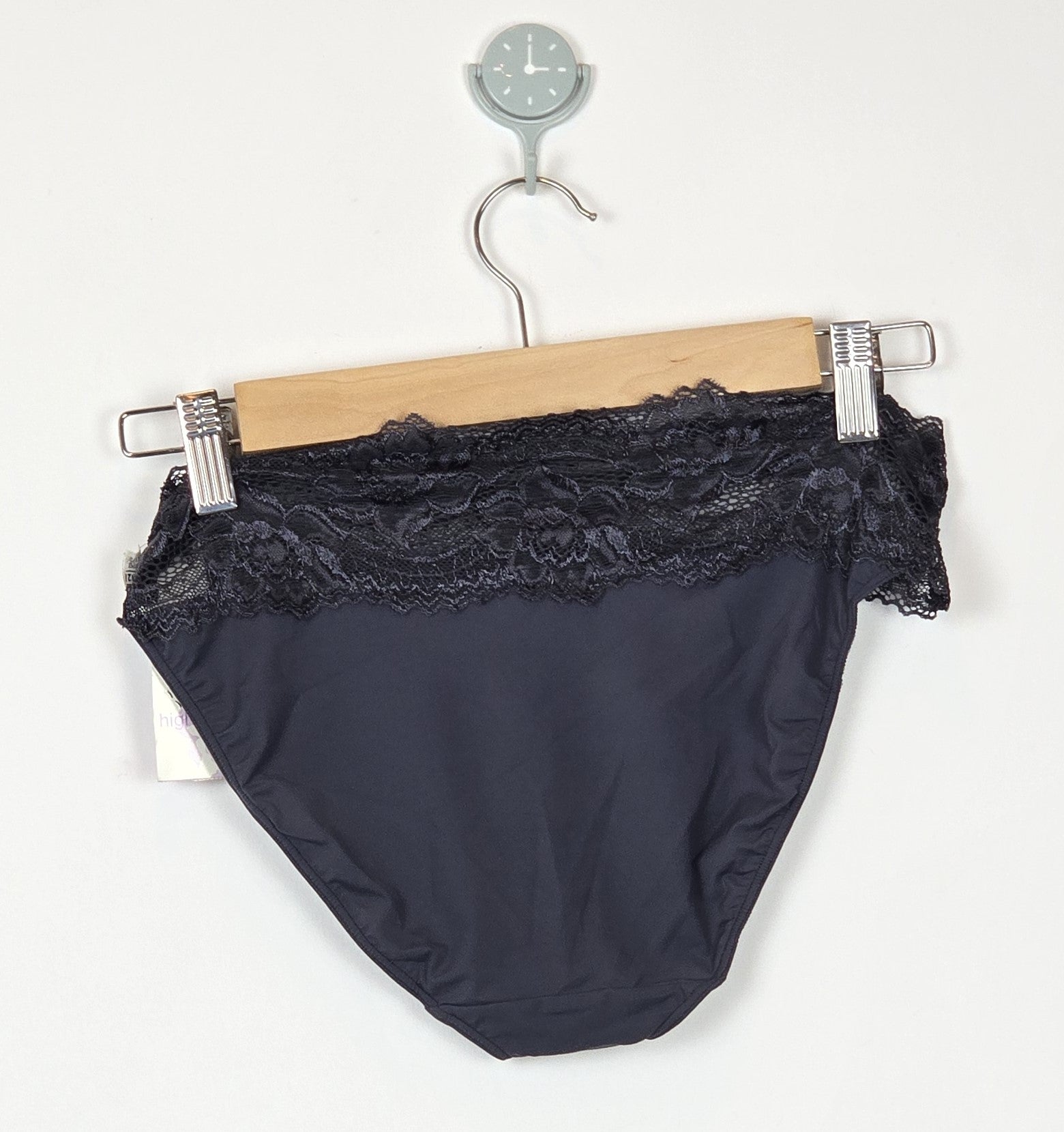 M&S Low Rise Lace Trim Bandeau High Leg Knickers