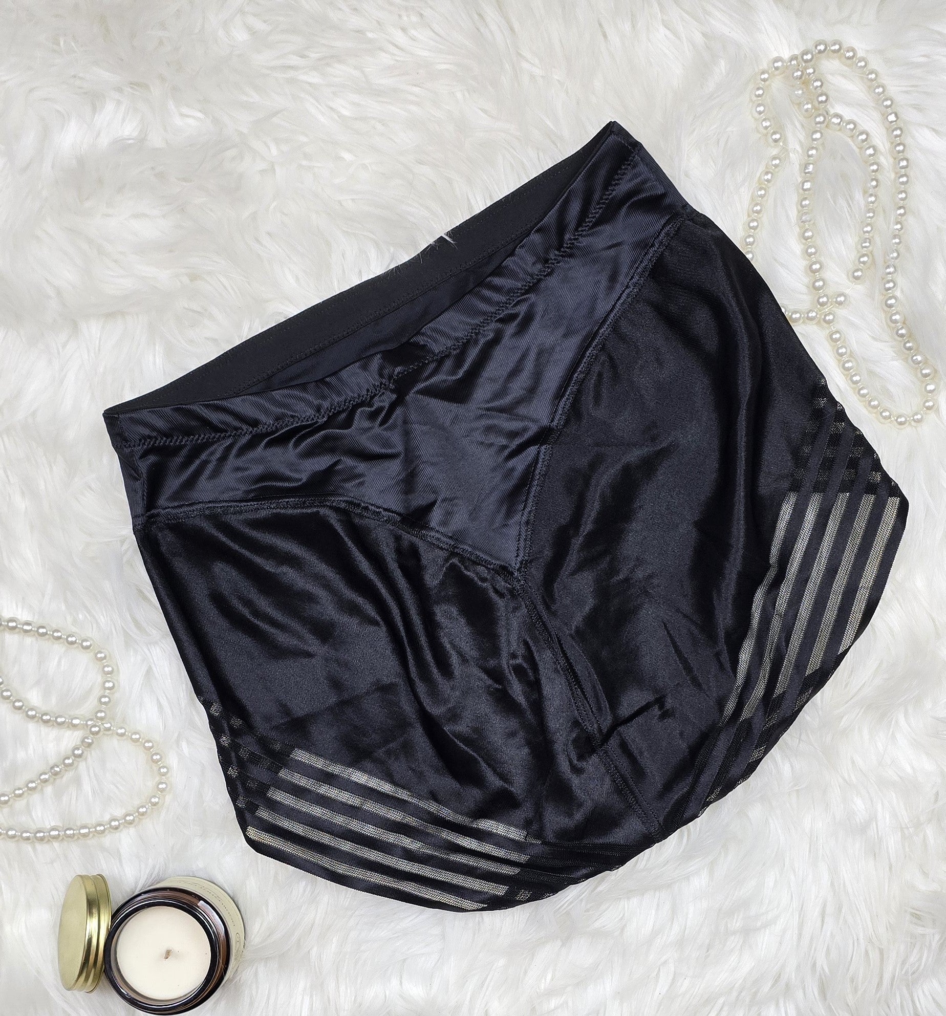 M&S Firm Control Selvedge High Leg Knickers