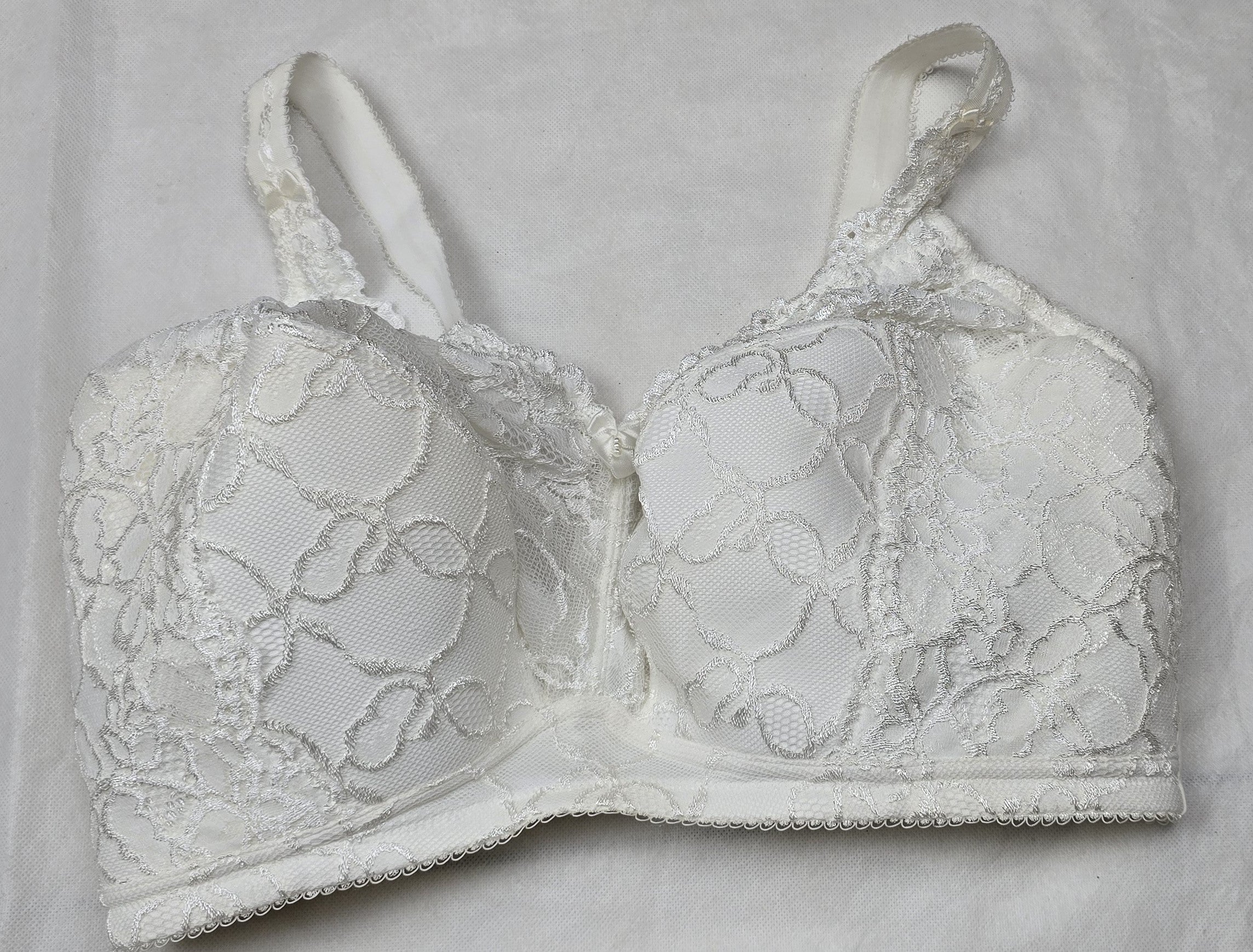 M&S Total Support All Over Lace Non-Wired Half Padded Bra