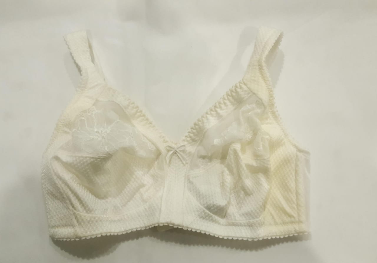 M&S Total Support Non-Wired Floral Lace Bra