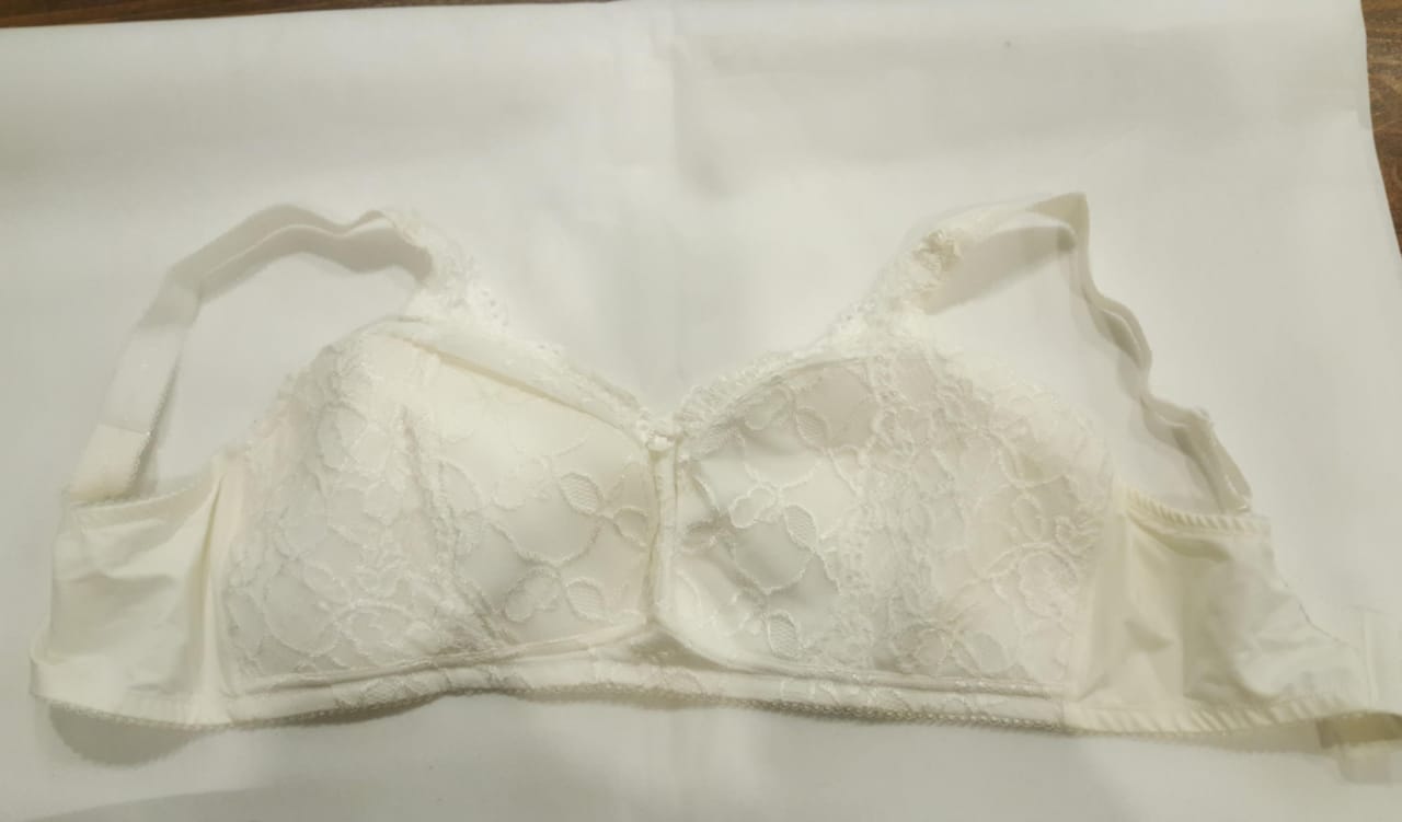 M&S Total Support All-Over Lace Non-Wired Half-Padded Bra