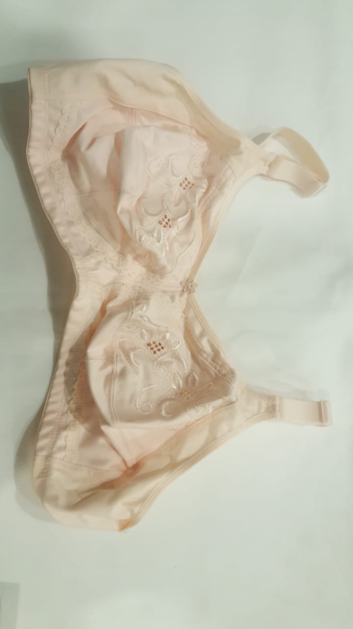 M&S Total Support Non-Wired Embroidered Bra