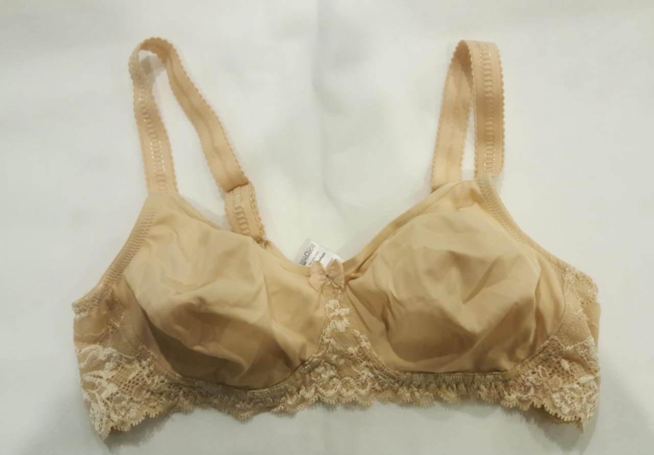 M&S Non-Wired Lace Wing Non-Padded Bra