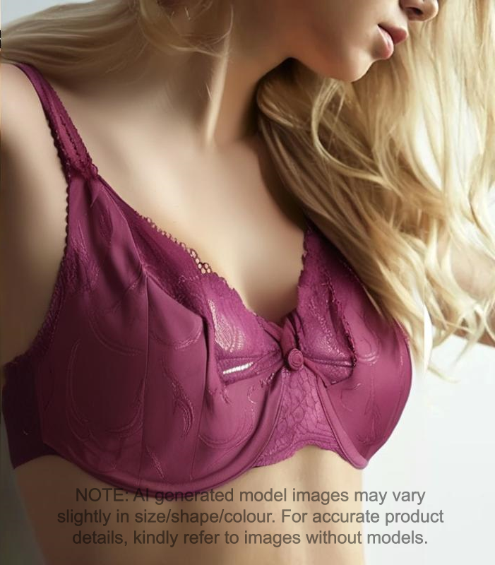 M&S Per Una Comfort Lace Full Cup Balcony Bra