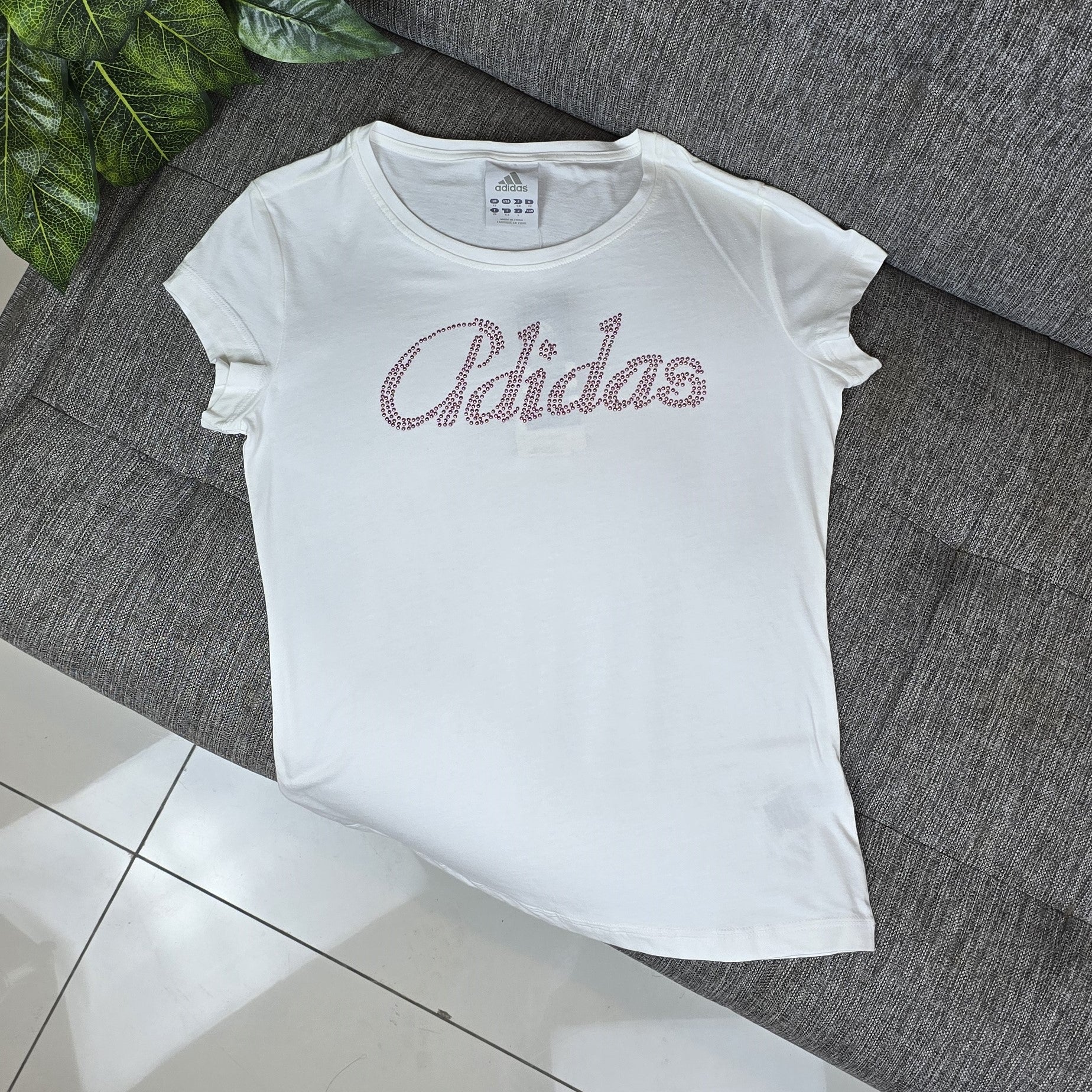 Adidas Ess Glitter Tee