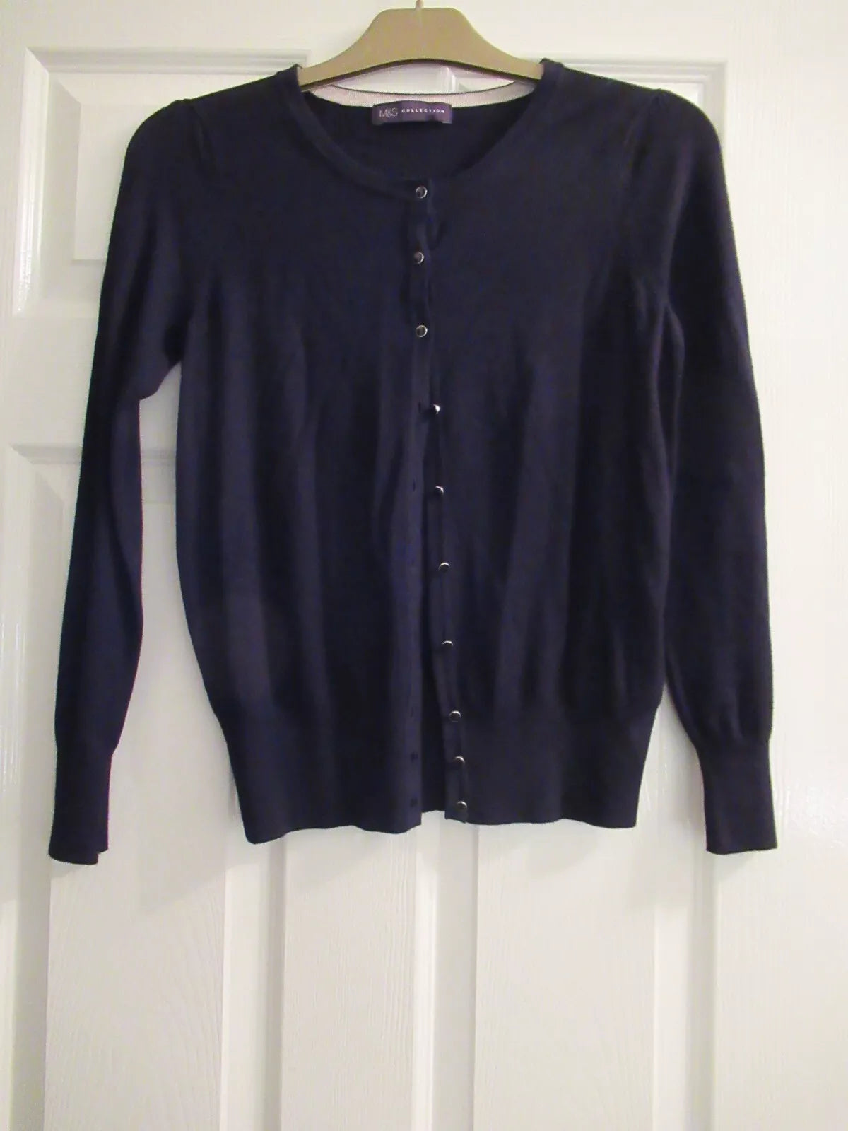 M&S Cardigan f open With Stretch