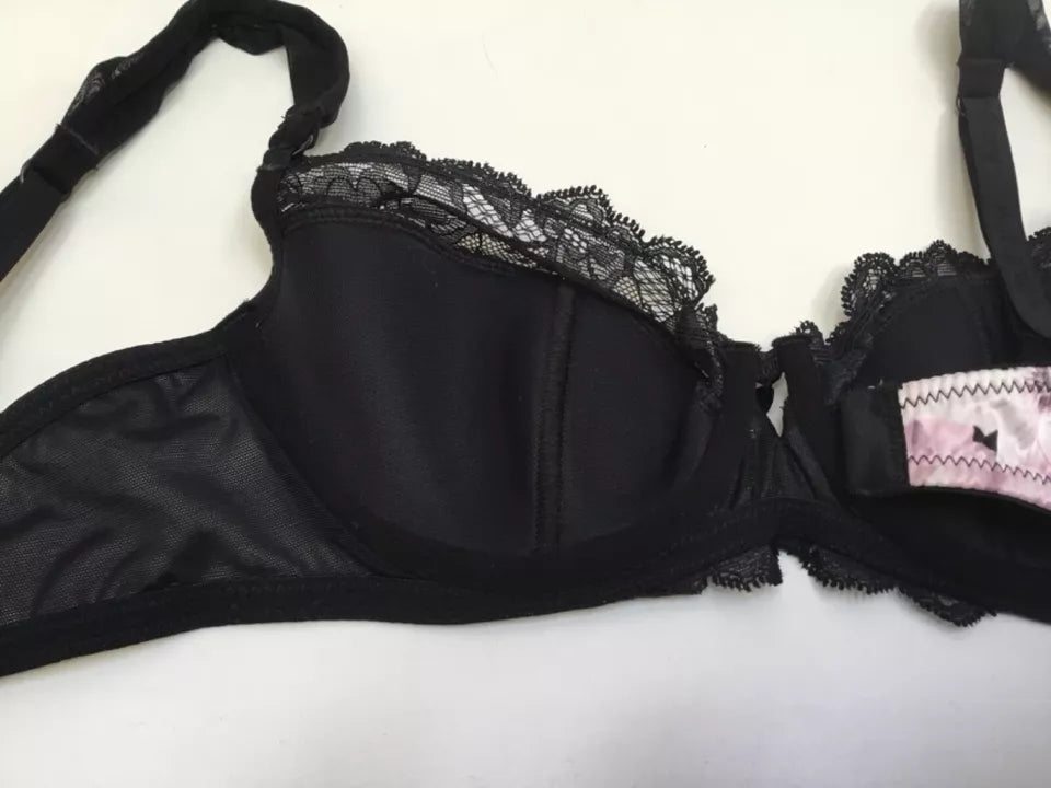 M&S Rose Print Padded Balcony Bra